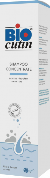 (Art.Nr.: GW_403200GTIN/EAN: 4251036700129) Auf den Merkzettel Biocutin® Shampoo Concentrate normal & trocken