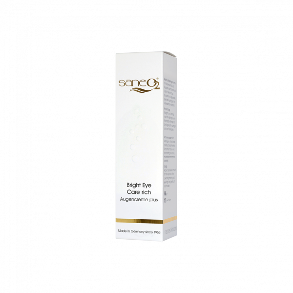 SaneO2® Bright Eye Care Rich Augencreme